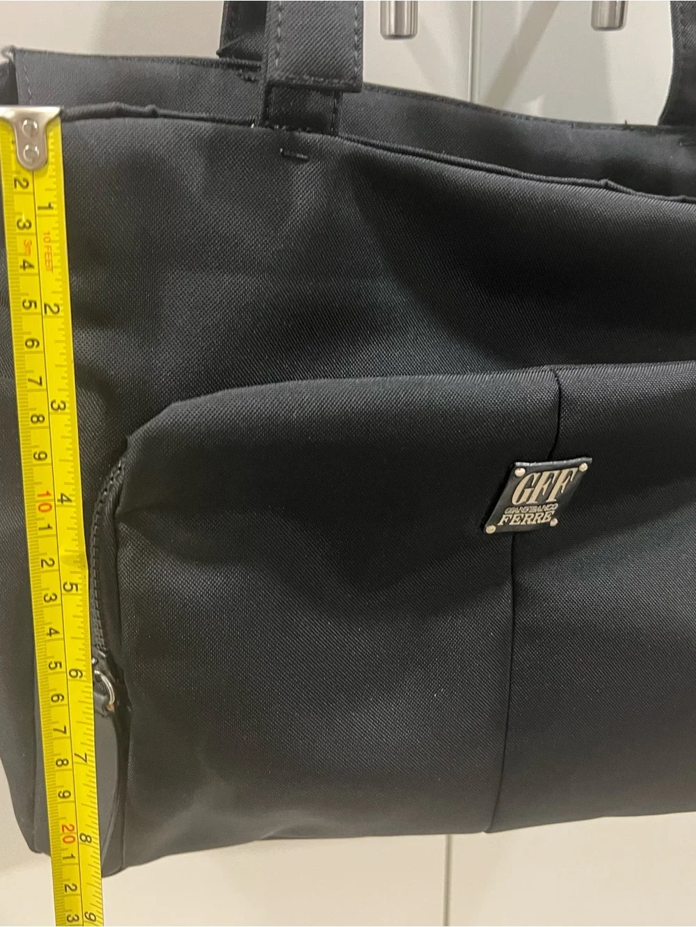 Gianfranco Ferre black women’s tote bag